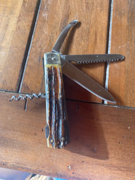 Rarität: Original PUMA 945 Jagdmesser Solingen 1980er – Bild 4