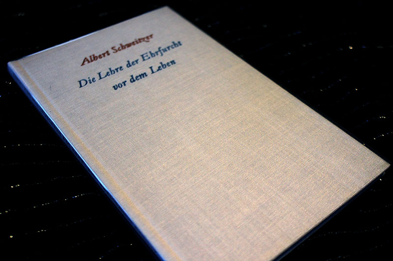 Die Lehre der Ehrfurcht vor dem Leben - Albert Schweitzer – Bild 1