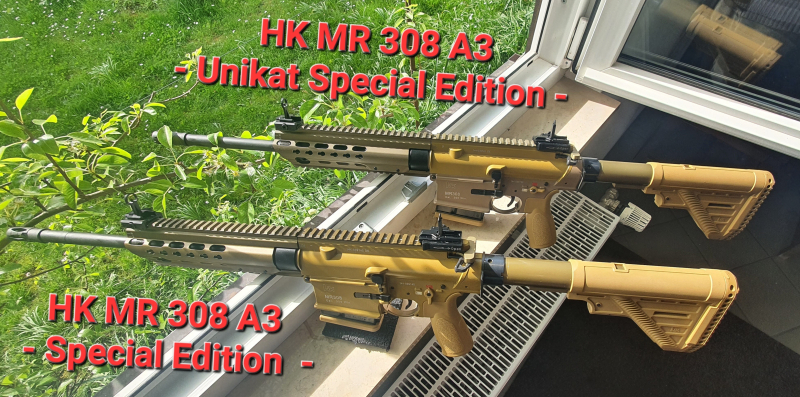 HECKLER & KOCH MR 308 A3 - UNIKAT SPECIAL EDITION - HK G28 PATROUILLE DESIGN & TECHNIK - HK 417 – Bild 1