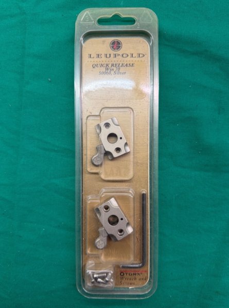 Leupold Quick Release Montagebase Win 70 #50060, Silver – slika 1