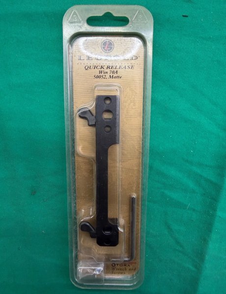 Leupold Quick Release Montagebase Win 70A #50052, Matte – image 1