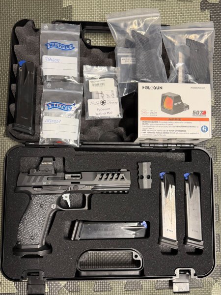 Walther PDP Steelframe Match 5“ Full Size IPSC – imaginea 1