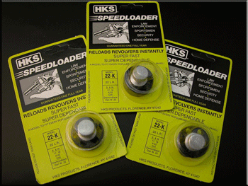 @ HKS Speedloader Mod. 22-K 3Stück- Kal .22lfb z.B. Colt Diamondback Dan Wesson S&W 17 18 617 K22 @ – Bild 1