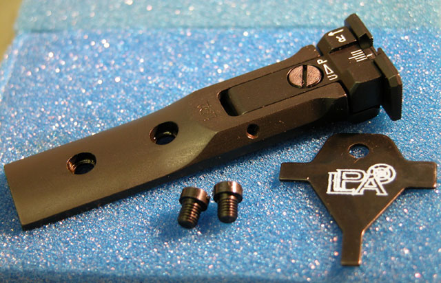 @ LPA TXT 04-07-Schwarz Match Visier für Smith & Wesson Revolver 686 586 S&W Tuning TXT04-07 Kimme @ – Bild 1
