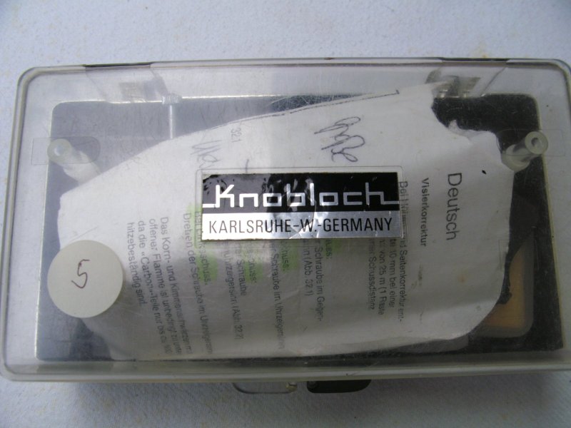 Schießbrille Knobloch – zdjęcie 1