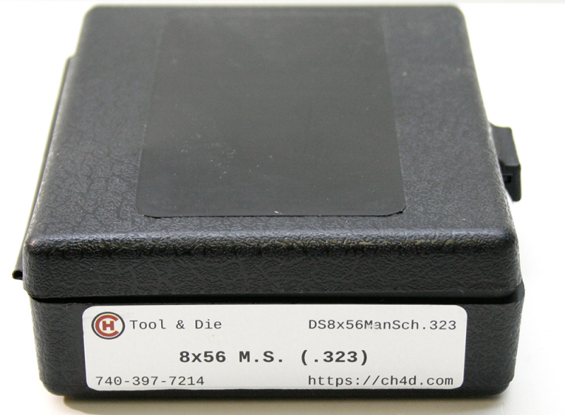 CH4D Matrizensatz 8x56 Mannlicher Schönauer .323 Bullet Die Set | Vollkalibrierer + Setzmatrize 8mm – Bild 1