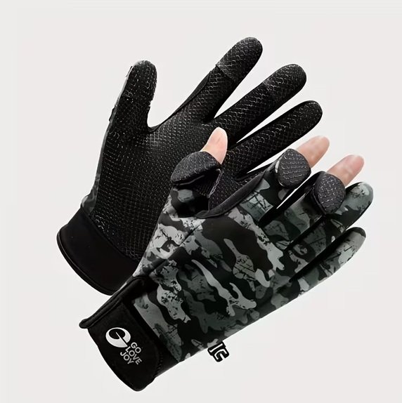 Bequeme Neoprenhandschuhe mit abklapparen Fingerkuppen – Bild 1