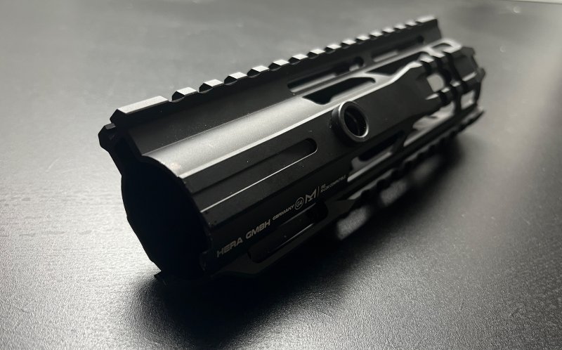 HERA IRS M4 Handschutz Handguard Vorderschaft QUAD Gen4 7 Zoll mit barrelnut AR15 / AR-15 – Bild 3