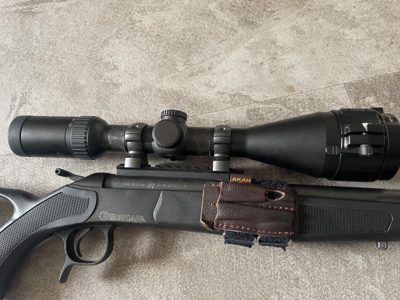 Bergara BA 13, Kipplaufbüchse Kal.222 mit Schalldämpfer – Bild 6