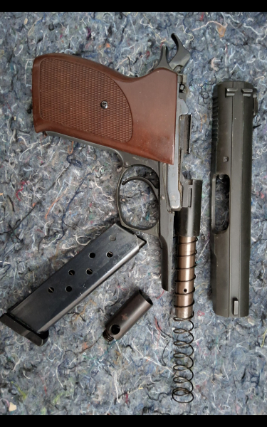 Pistole Röhm Modell 735 Cal. .35 PTB 482 – Bild 3
