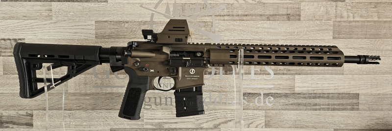 Neuware - Schmeisser AR15 M4FL Bronze 14,5" .223Rem. im Set mit Zieloptik - versandkostenfrei ! – Bild 1