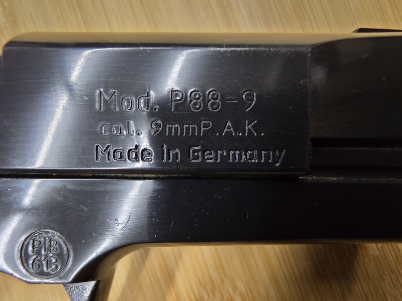 Pistole Walther P88 Compact in 9 mm PAK – Bild 5