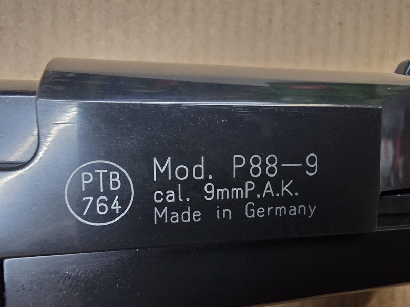 Pistole Walther P88 Compact in 9 mm Schreckschuss – Bild 3