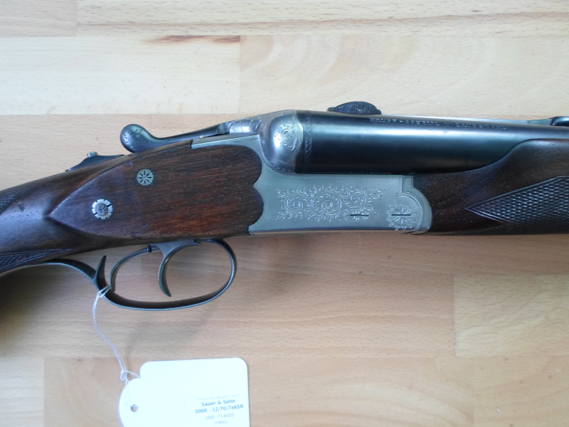 Drilling Sauer & Sohn Mod. 3000, 7 x 65 R, 12/70 – Bild 2