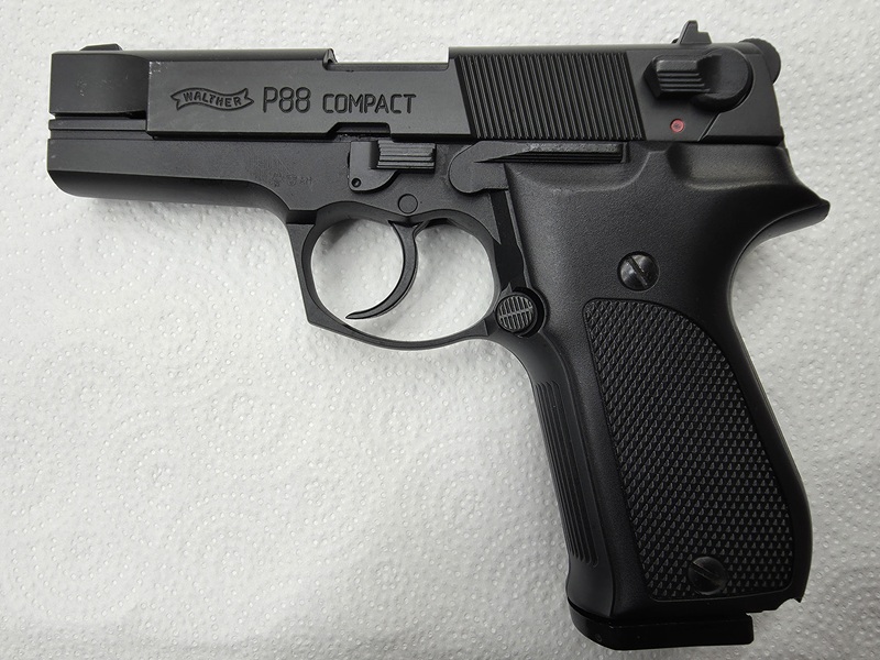 Pistole Walther P88 - 9 Compact in 9 mm Knall – Bild 2