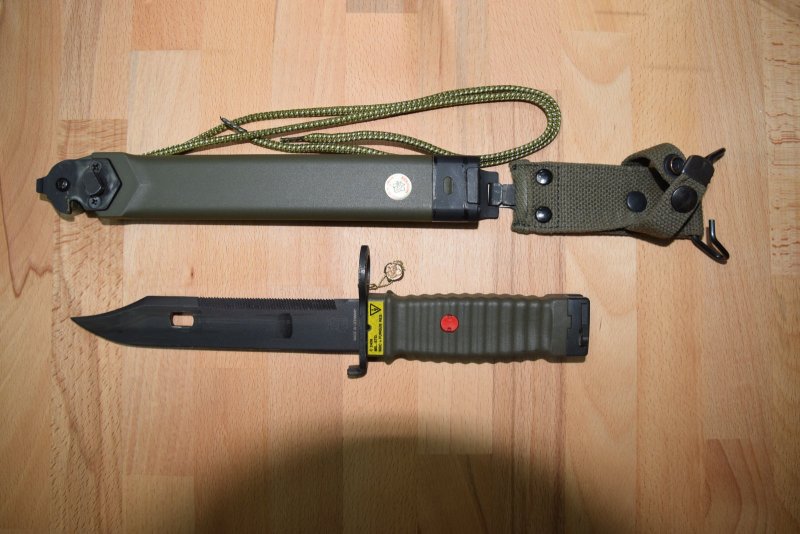 Bayonet AES U.S. M9 Eickhorn Bajonett / Kampfmesser – Bild 2