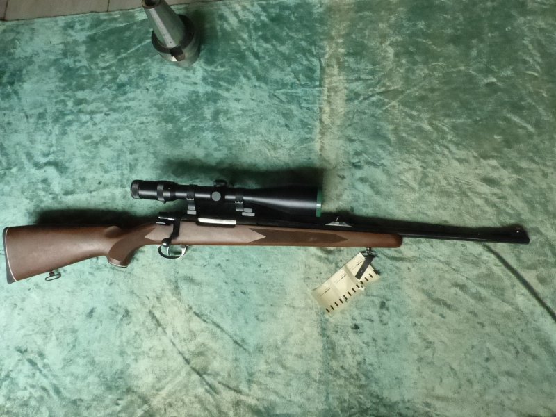 Luger Repetierbüchse, 7 x 64, ZF Kettner 3-12x56,Leuchtpunkt – Bild 2