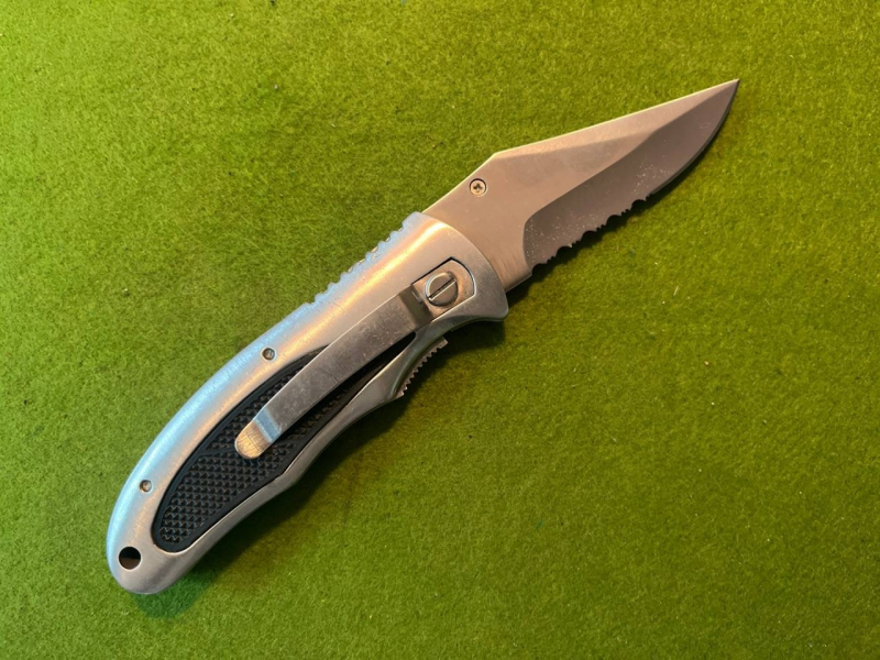 MAMMUT EDELSTAHL KLAPPMESSER NEU – Bild 2