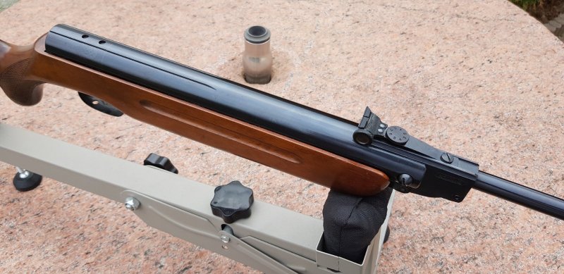 Weihrauch HW 35 E - 4,5 mm - F - 56 cm Lauf - Nussbaumschaft - Technik komplett renoviert – Bild 4