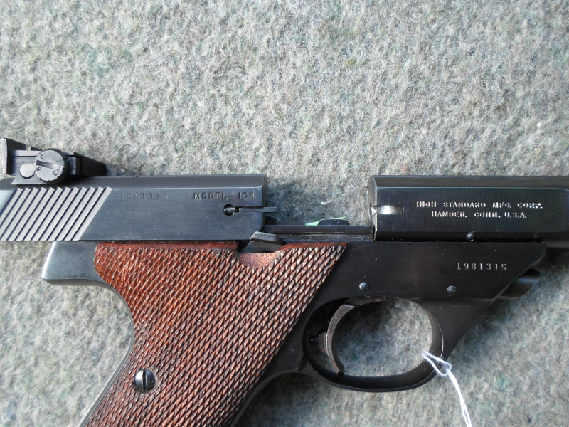 High Standard Sportpistole Mod. 104 Supermatic Citation, .22 l.r. – Bild 6