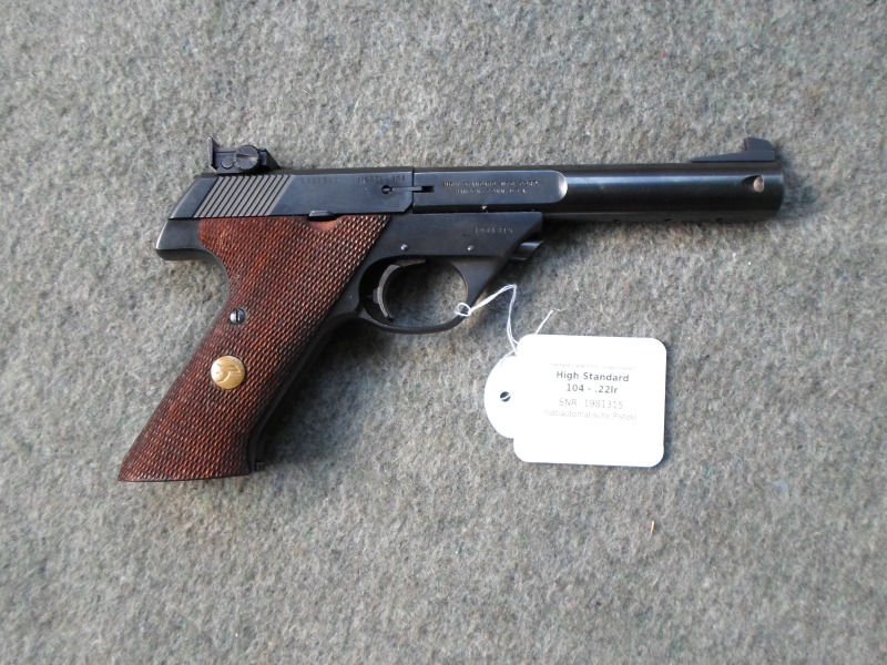 High Standard Sportpistole Mod. 104 Supermatic Citation, .22 l.r. – Bild 2