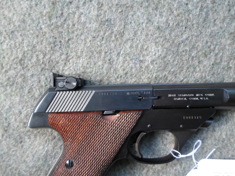 High Standard Sportpistole Mod. 104 Supermatic Citation, .22 l.r. – Bild 4