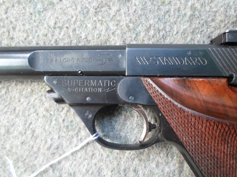 High Standard Sportpistole Mod. 104 Supermatic Citation, .22 l.r. – Bild 3