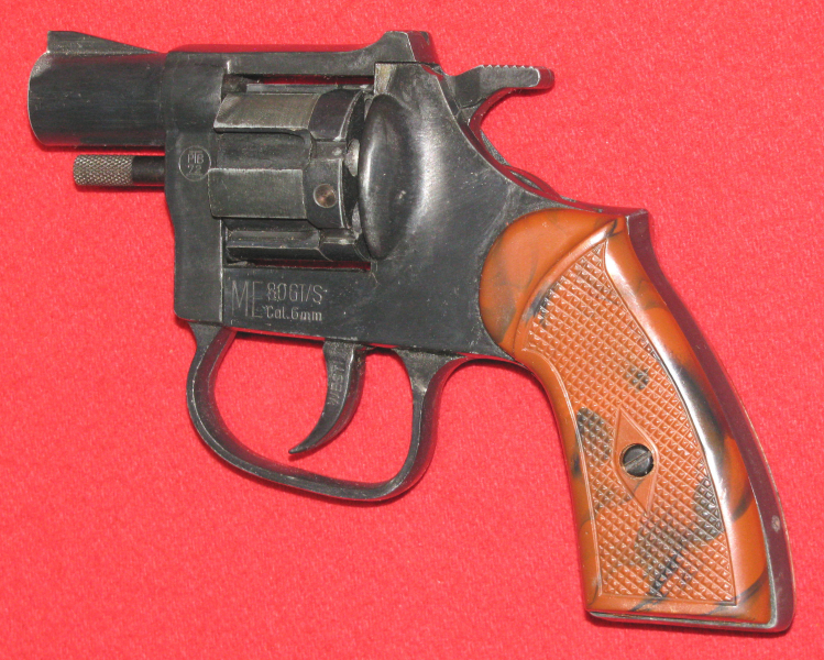 Melcher Schreckschuss- Revolver, ein Melcher ME 80 GT/S mit der PTB 72 in CAL. 6mm – Bild 1