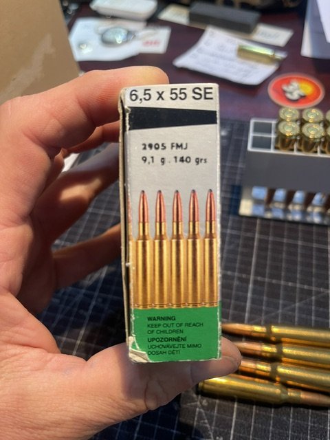 6,5x55 Vollmantel 140 gr. S&B – Bild 2