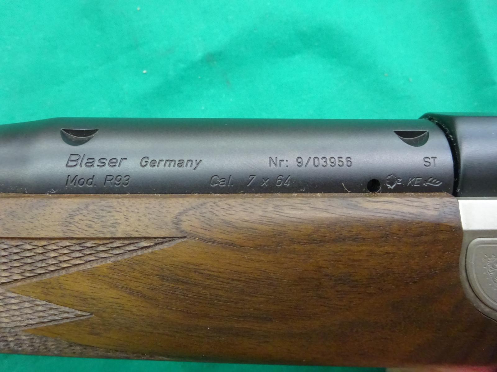 Repetiebüchse Blaser R93 Kaliber 7x64 Fabrikneu! Ungeschossen! – Bild 3