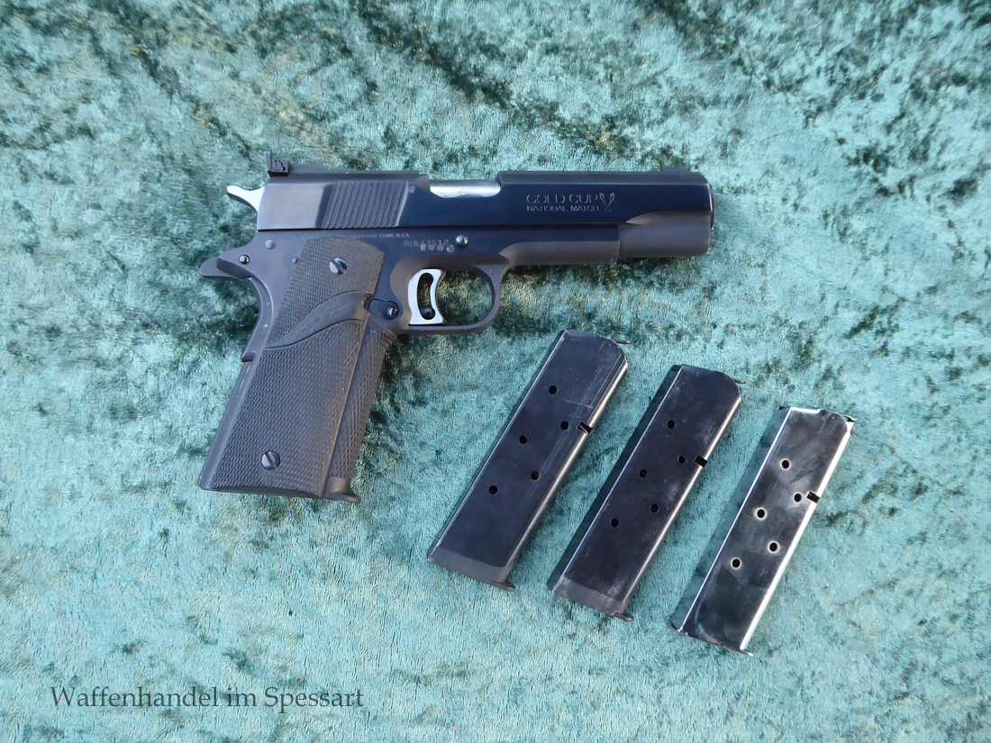 Pistole Colt Gold Cup Serie 70 Kal..45Auto! – Bild 1
