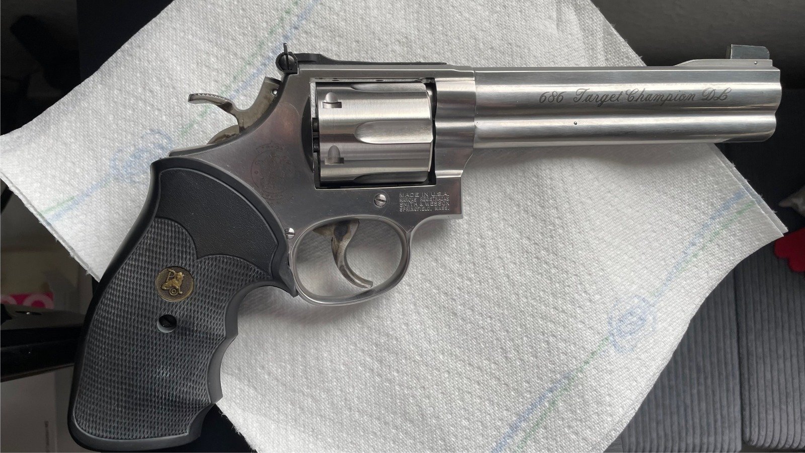 Smith and Wesson Revolver 686 Target Champion – Bild 1