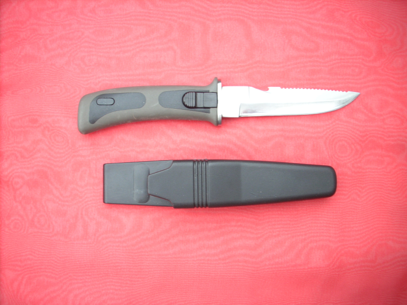 Tauchermesser / Kampfmesser / Kommandomesser -- Dolch, Säbel, Degen, Messer, Bajonett – Bild 1