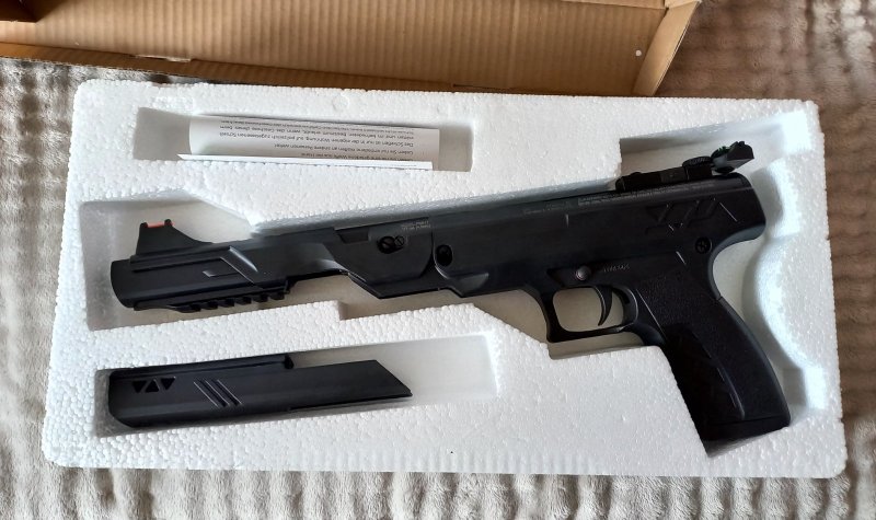 Crosman Benjamin Mark II Luftpistole 4,5mm – Bild 5