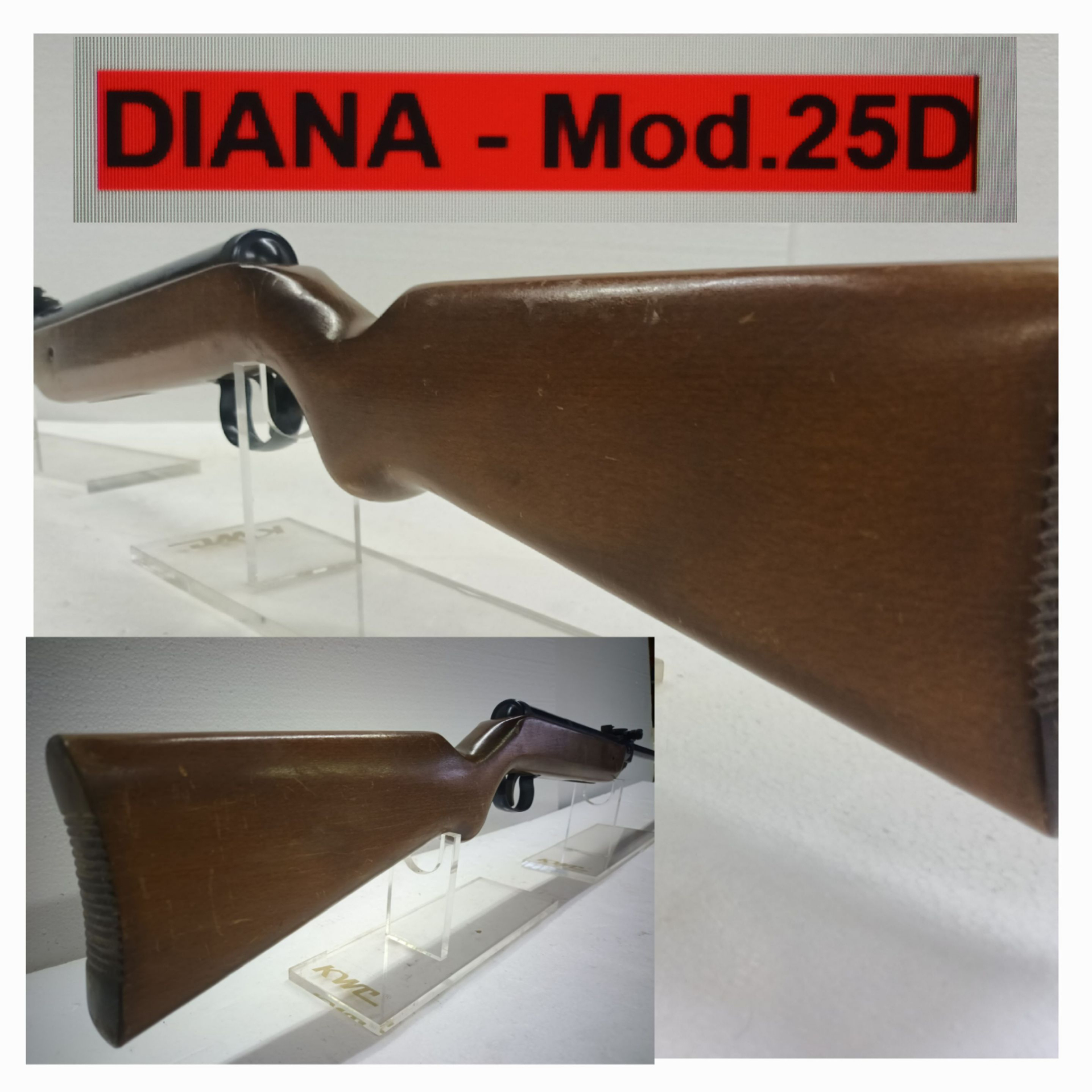 DIANA 25D __ WEITSCHUSS - LUFTGEWEHR __ Kal.4,5 (.177) __ TOP SCHUSSBEREIT – Bild 3