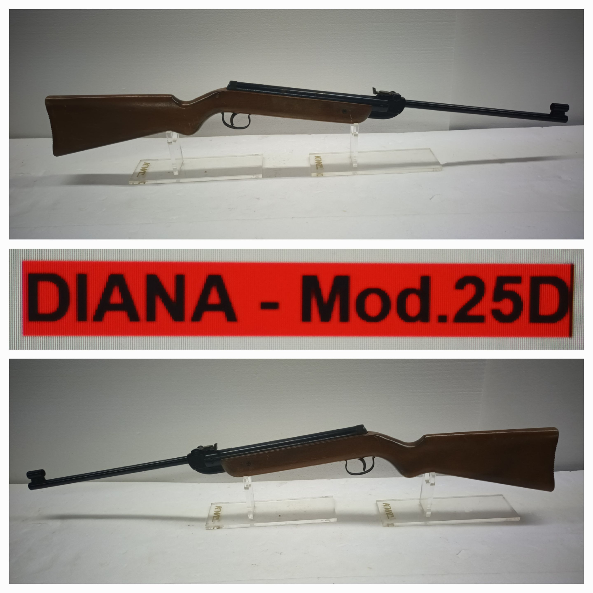 DIANA 25D __ WEITSCHUSS - LUFTGEWEHR __ Kal.4,5 (.177) __ TOP SCHUSSBEREIT – Bild 1