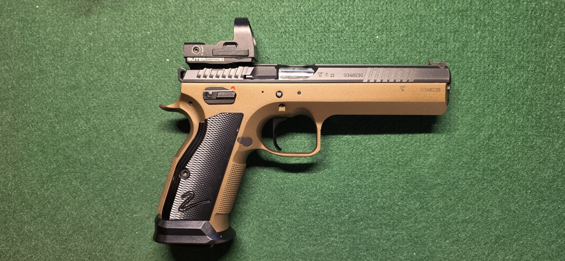 CZ TS 2 Bronze Reddot Ready ca. 350Sch. Überkontingent – Bild 4