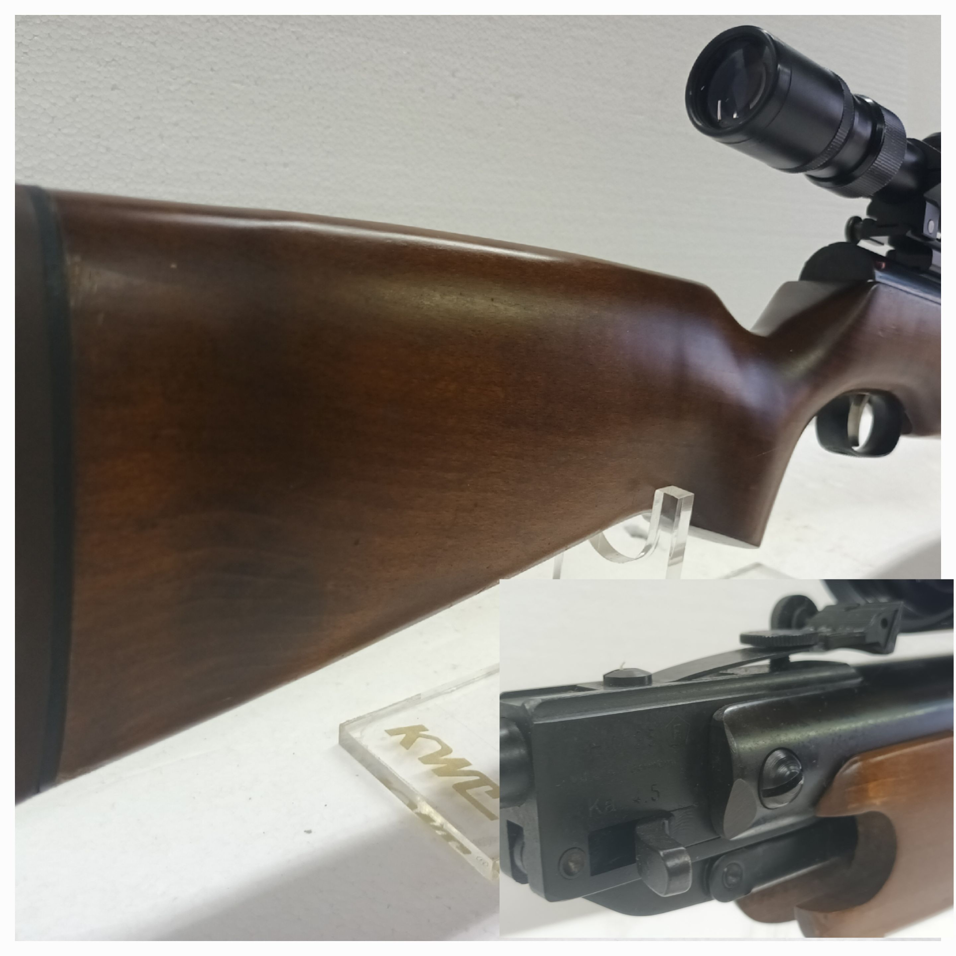Weihrauch HW35 __ TOP __ LUFTGEWEHR + Zielfernrohr Tasco 4-12x56 __ Weitschuss LG __ Kal.4,5(.177) – Bild 2