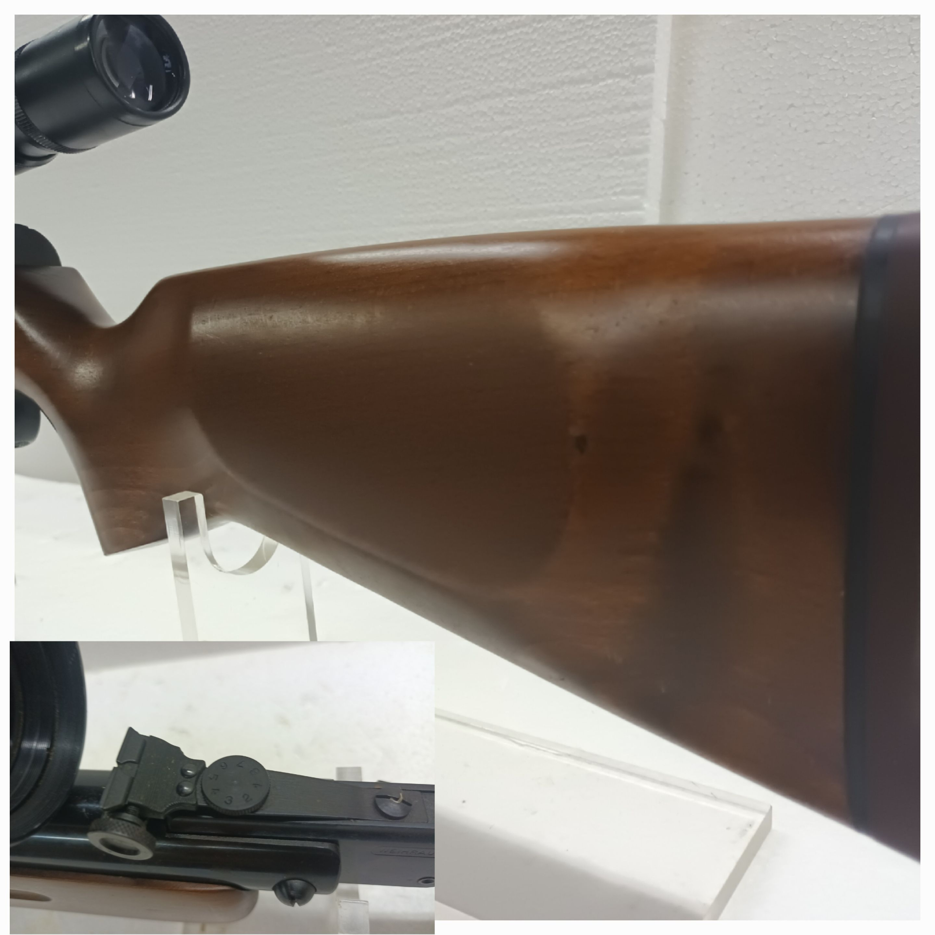 Weihrauch HW35 __ TOP __ LUFTGEWEHR + Zielfernrohr Tasco 4-12x56 __ Weitschuss LG __ Kal.4,5(.177) – Bild 5