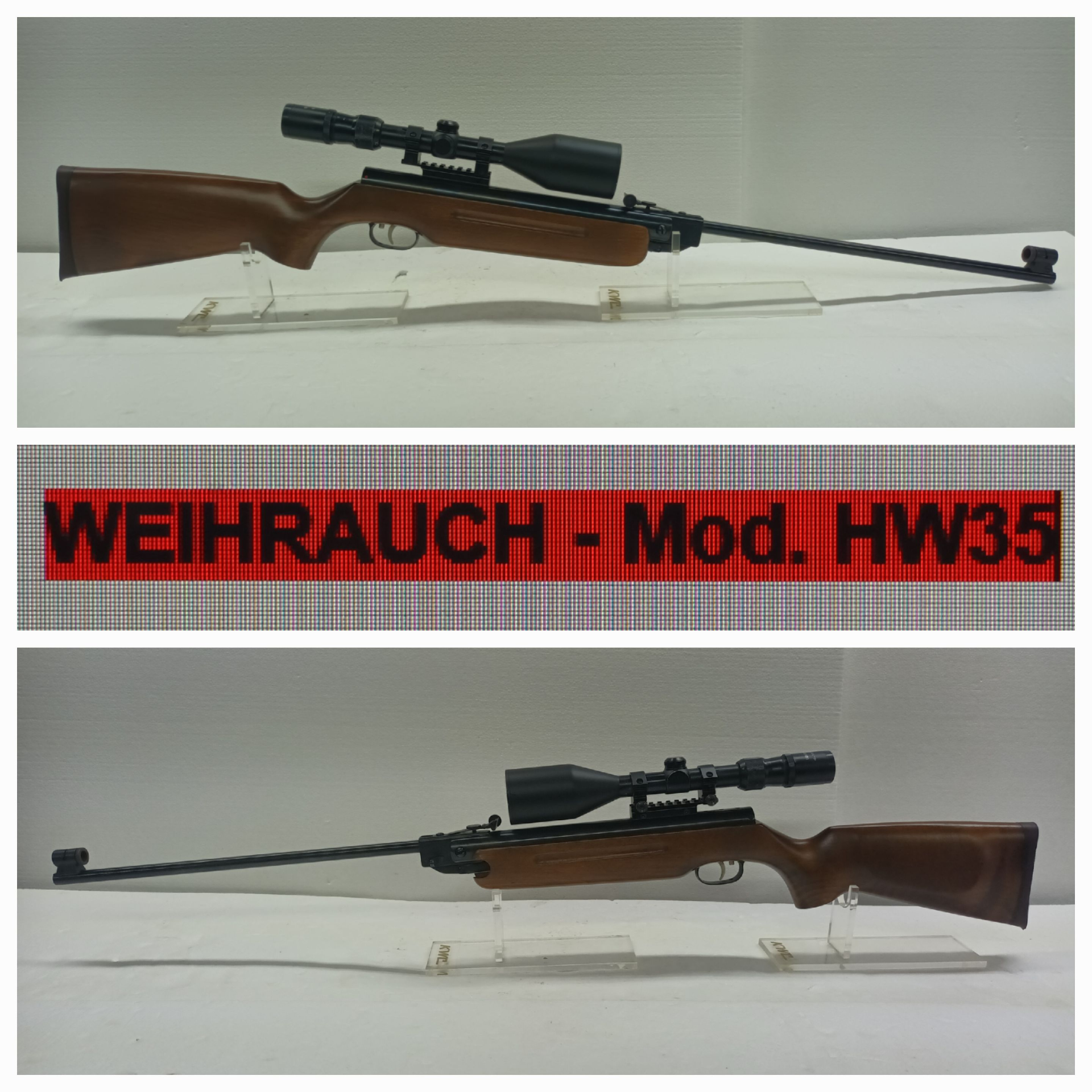Weihrauch HW35 __ TOP __ LUFTGEWEHR + Zielfernrohr Tasco 4-12x56 __ Weitschuss LG __ Kal.4,5(.177) – Bild 1