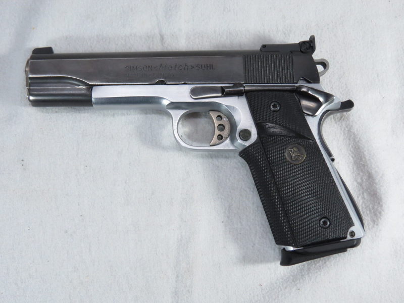 Pistole Colt 1911A1 - Simson Suhl Match - 45ACP – Bild 1