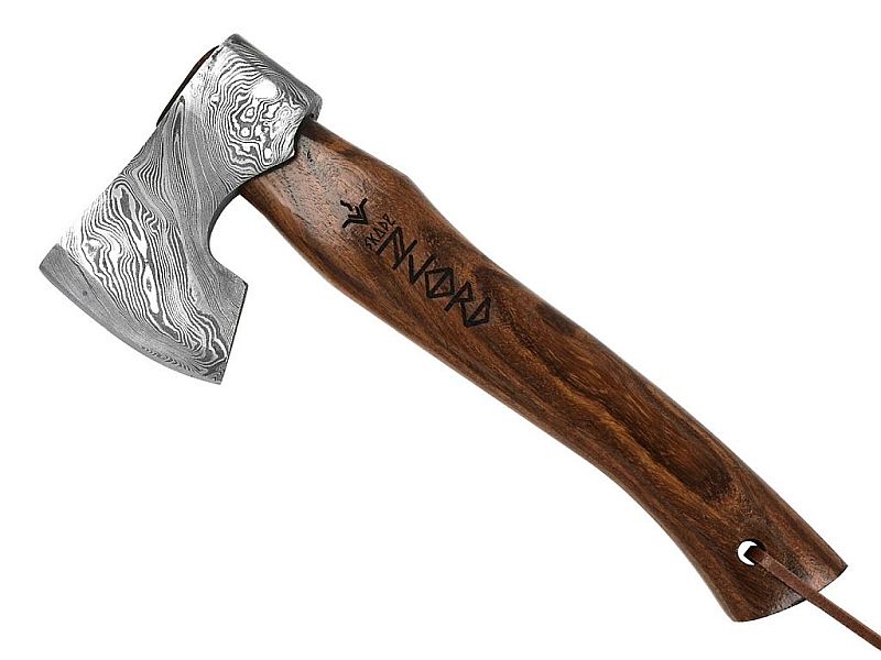 NJORD Skade Damast klein Trekking-/Campingaxt Neu/Ovp – Bild 3