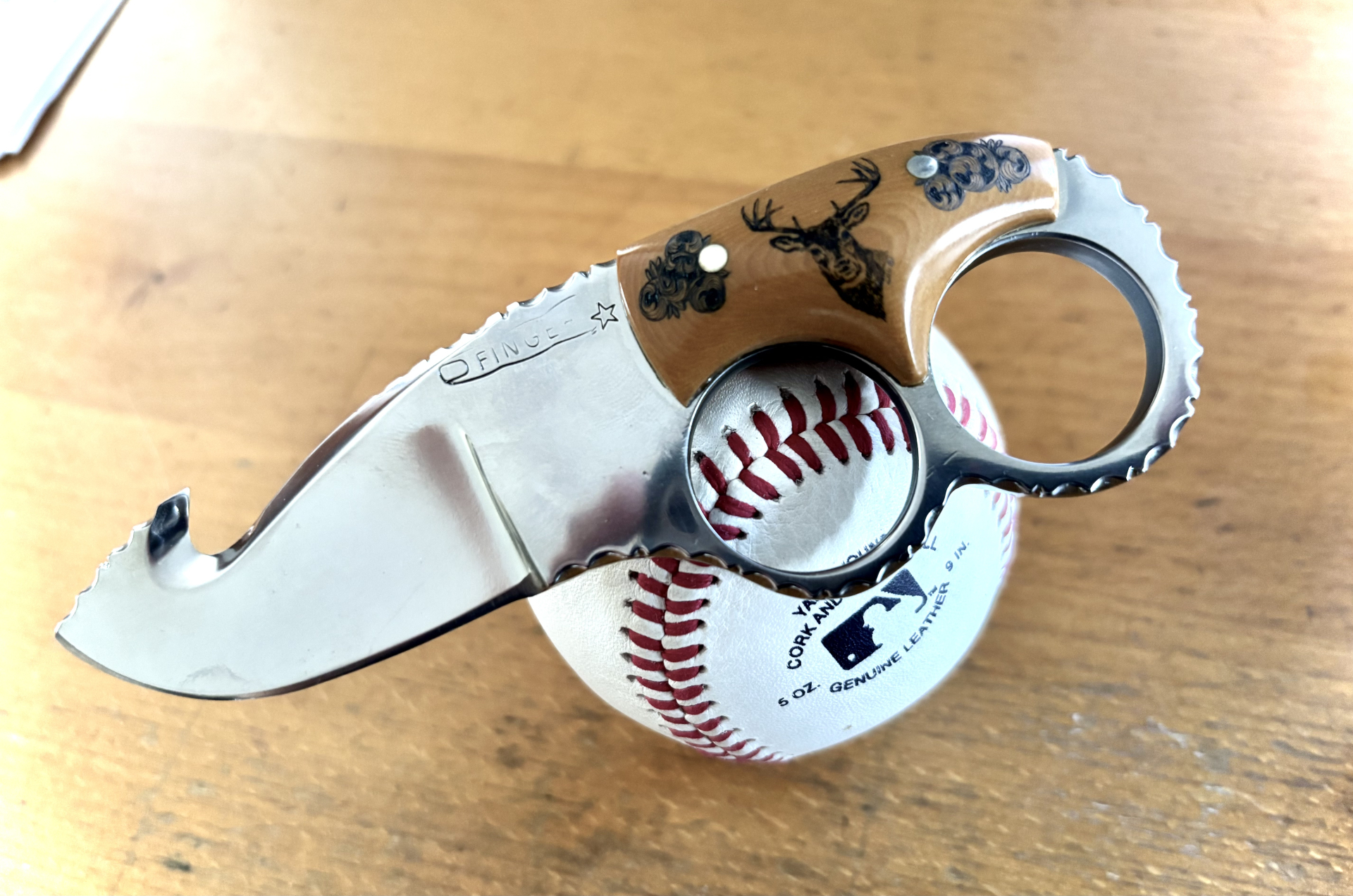 Custom Knife L.C.FINGER USA 1977 neuwertig – Bild 1