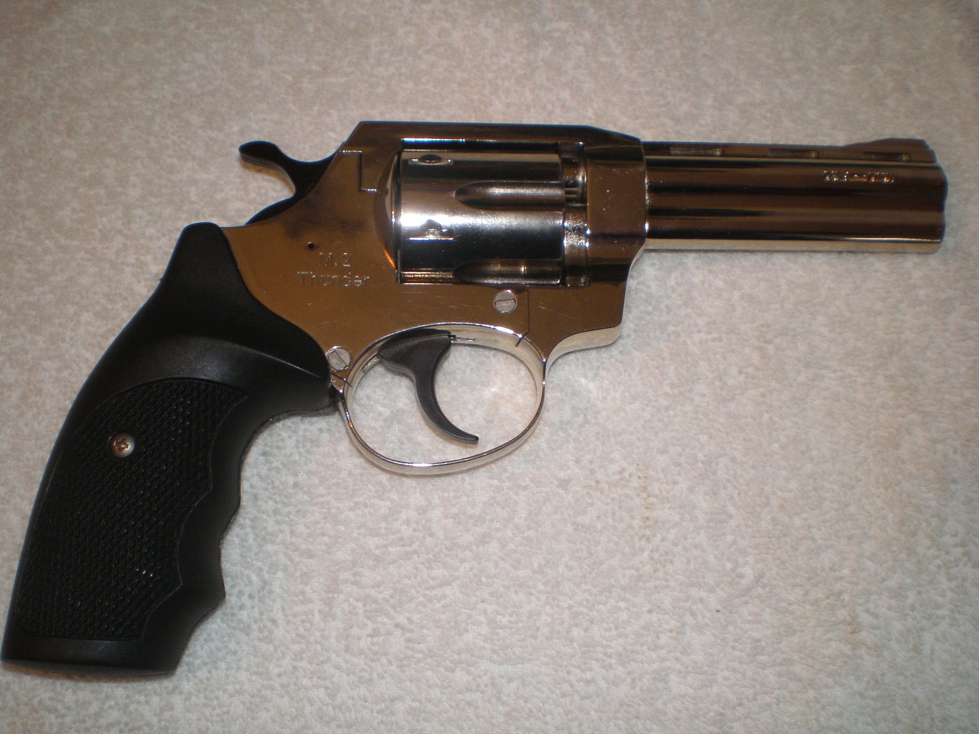 Mercury Revolver,Thunder M2,9mm,Knall,Nickel. – Bild 2