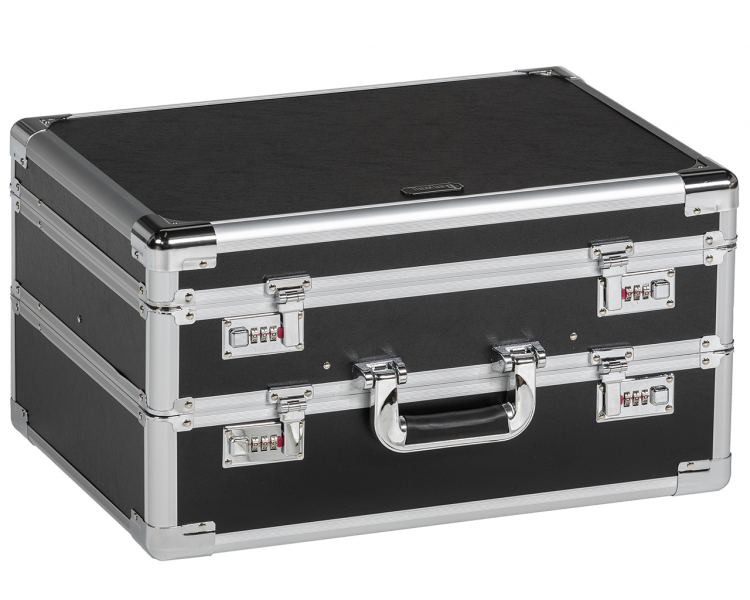 berwall FC 053 Twin Waffenkoffer Doppel Pistolenkoffer Kurzwaffenkoffer Alukoffer case gun – Bild 1