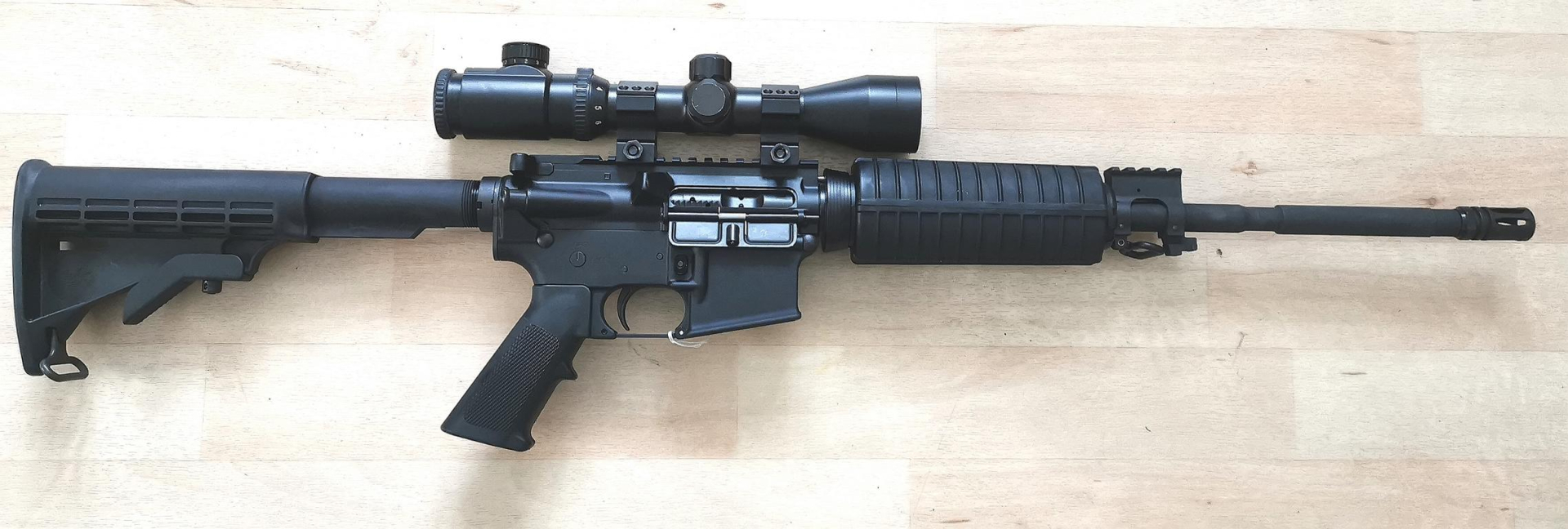 SL-Büchse Windham Armory AR 15, Mod. WW 15, .223 Rem, wie neu – Bild 2