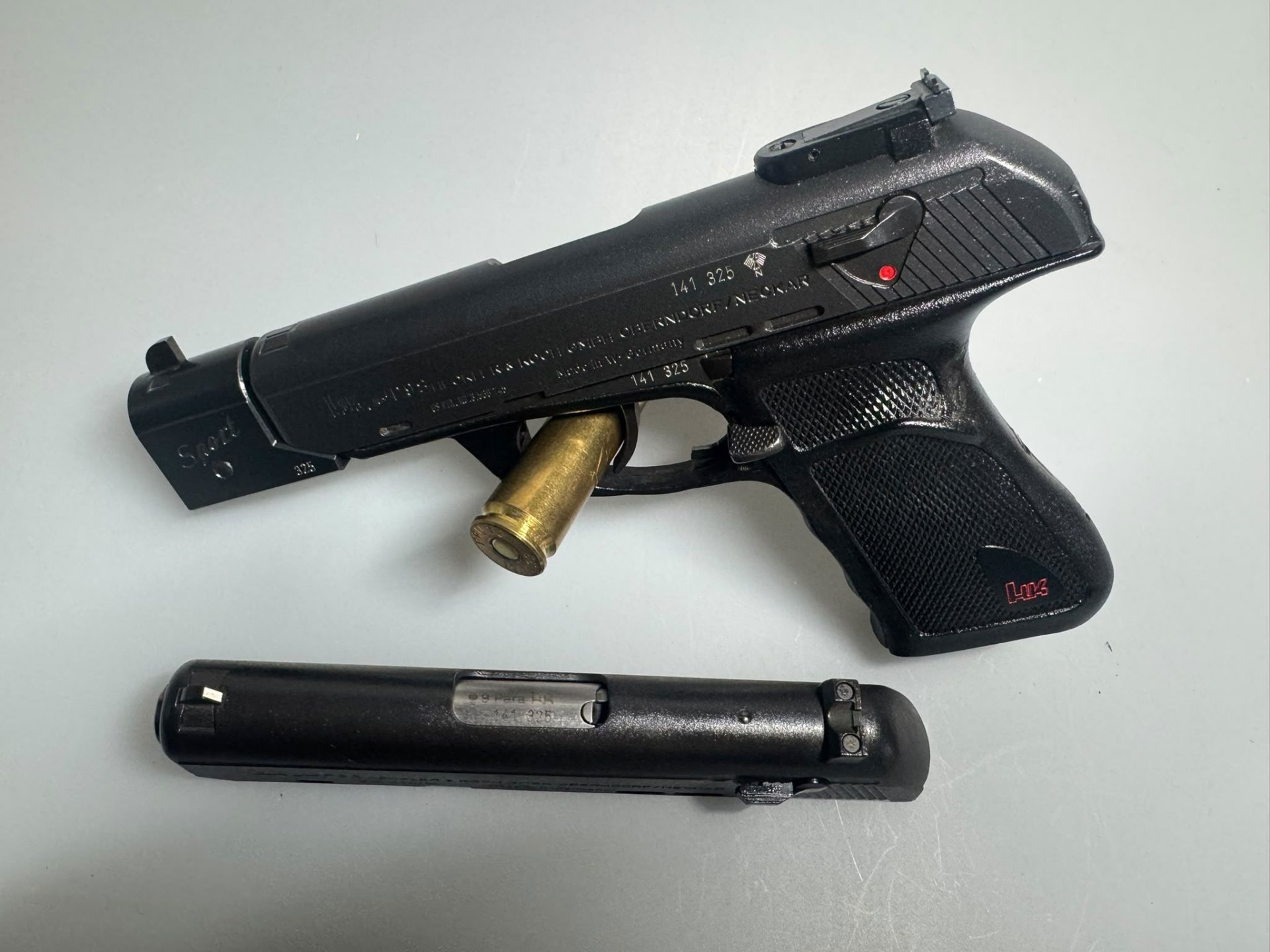 Pistole Heckler & Koch P9S Sport mit Wechselsystem 4" Top Zustand – Bild 2
