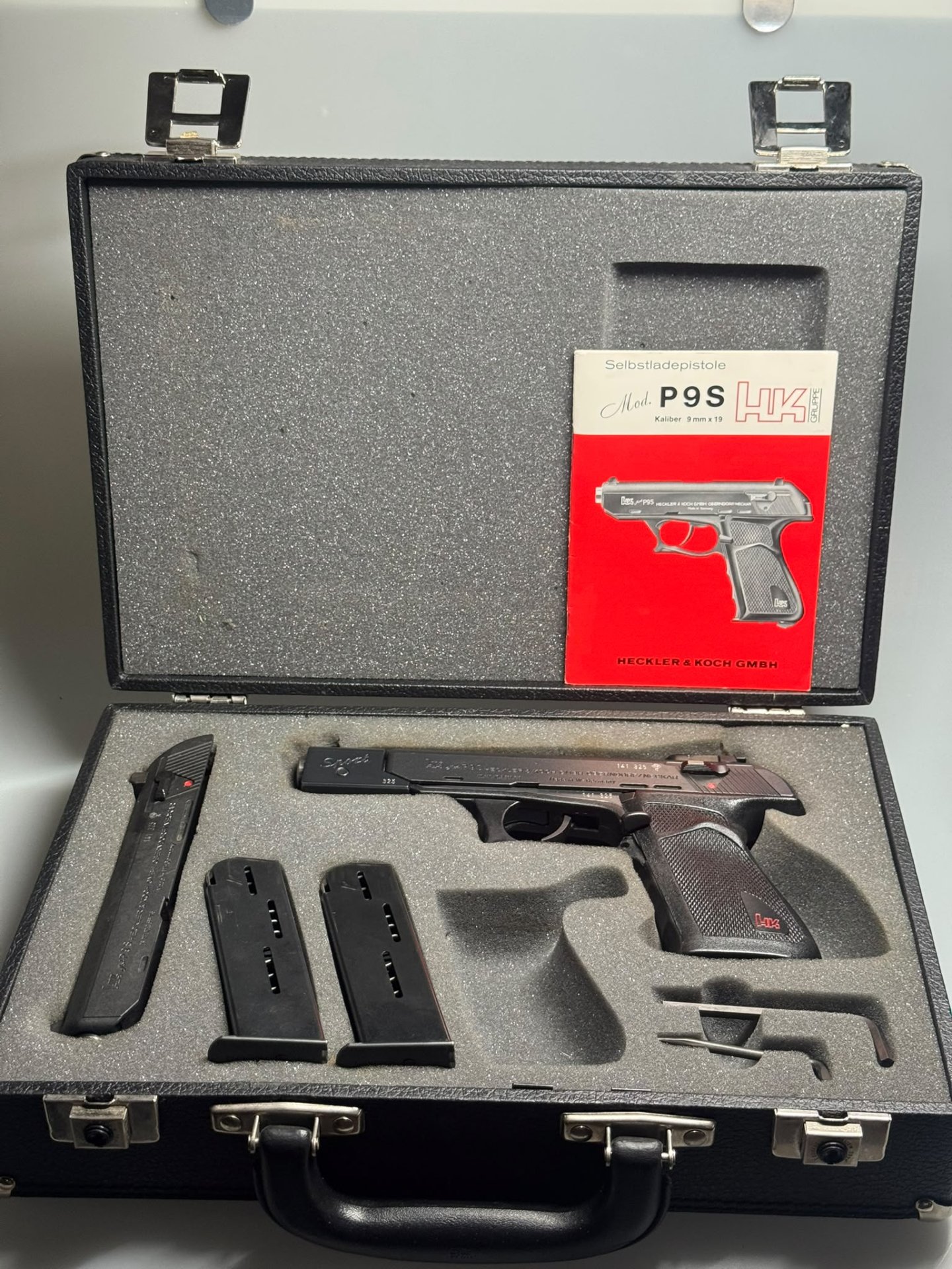 Pistole Heckler & Koch P9S Sport mit Wechselsystem 4" Top Zustand – Bild 1