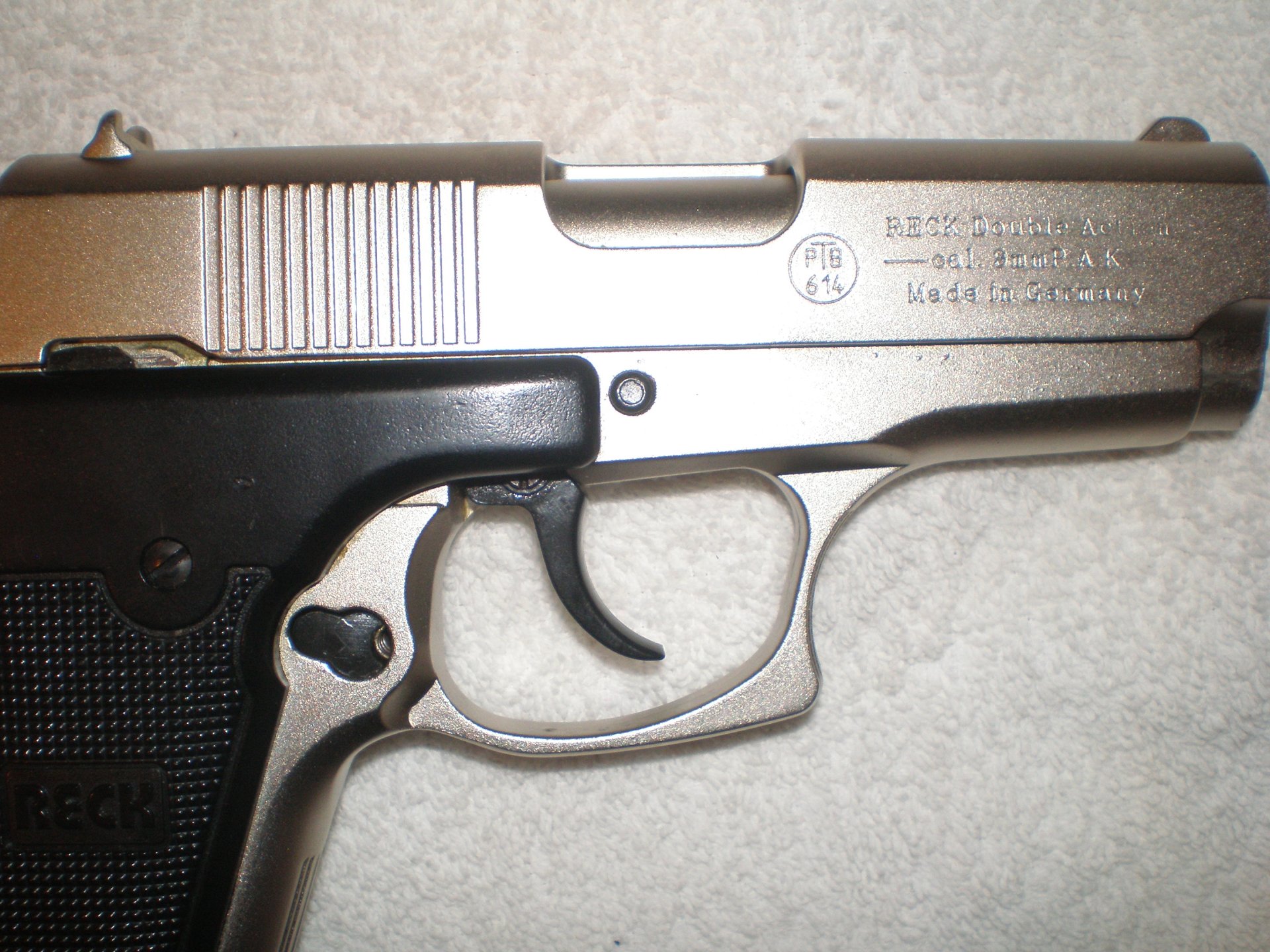 Reck Double Eagle,Pistole 9mm,Made in Germany. – image 4