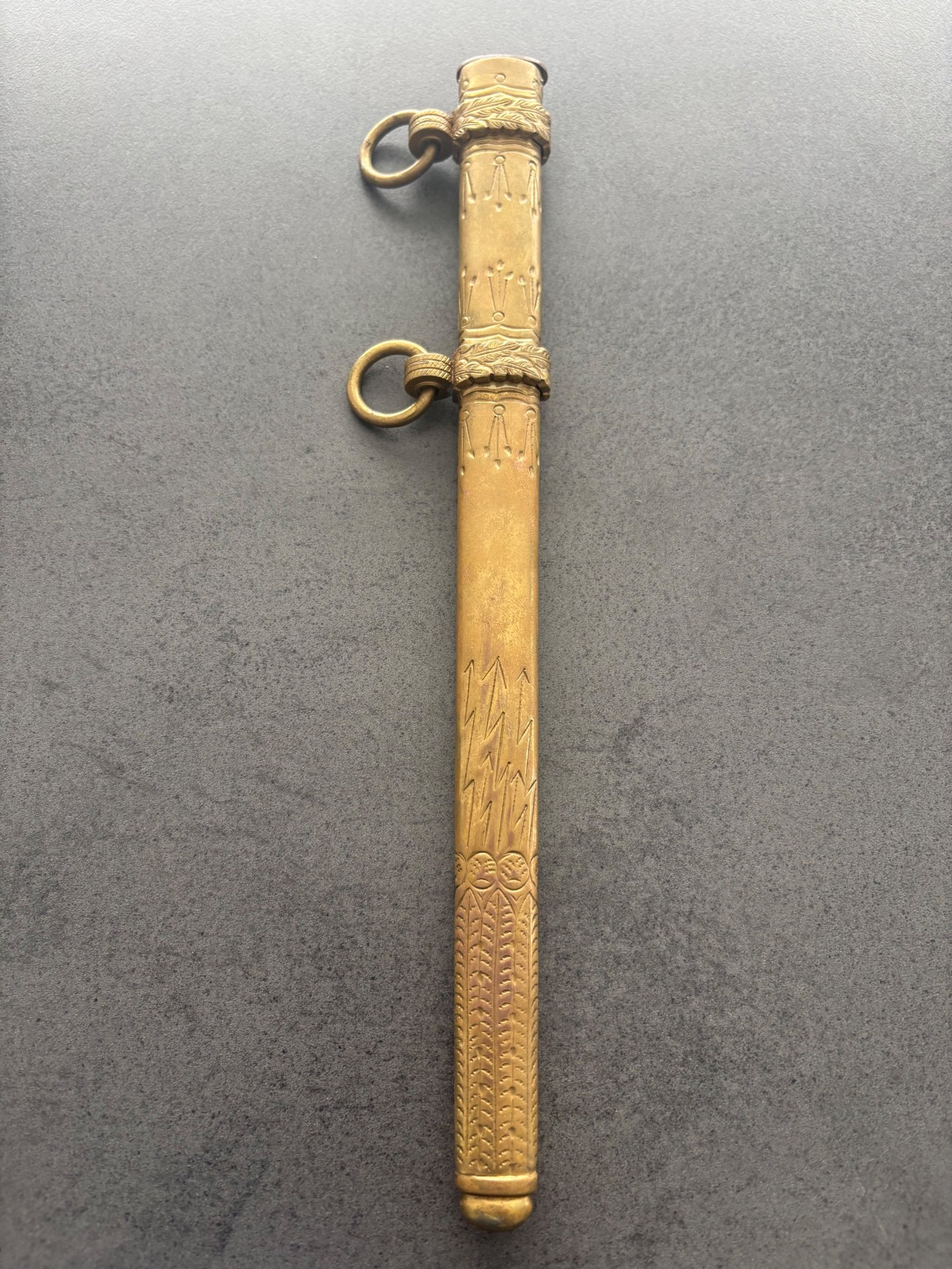 Marine Dolch Scheide , Marinedolch , Blitzscheide , – billede 2